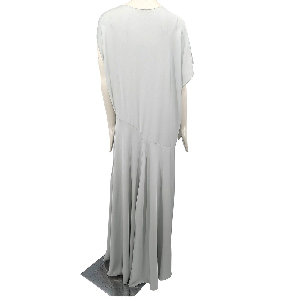 The Row SS18 Runway Look 28 Silk Maxi Dress Slip XS/S Pale Blue Asymmetric - Picture 3 of 16